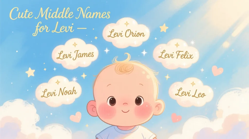 Cute Middle Names for Levi