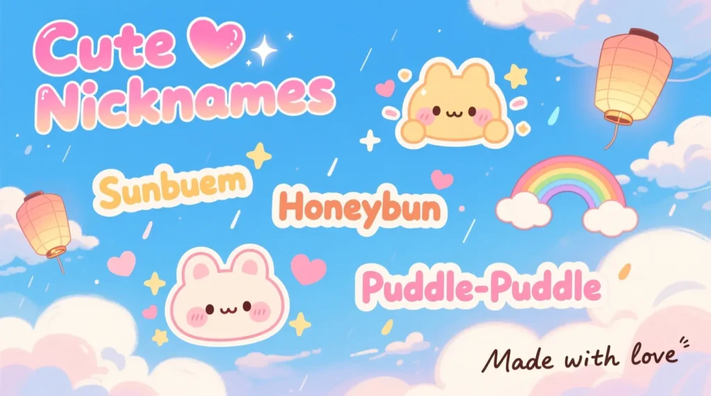 Cute Nicknames 