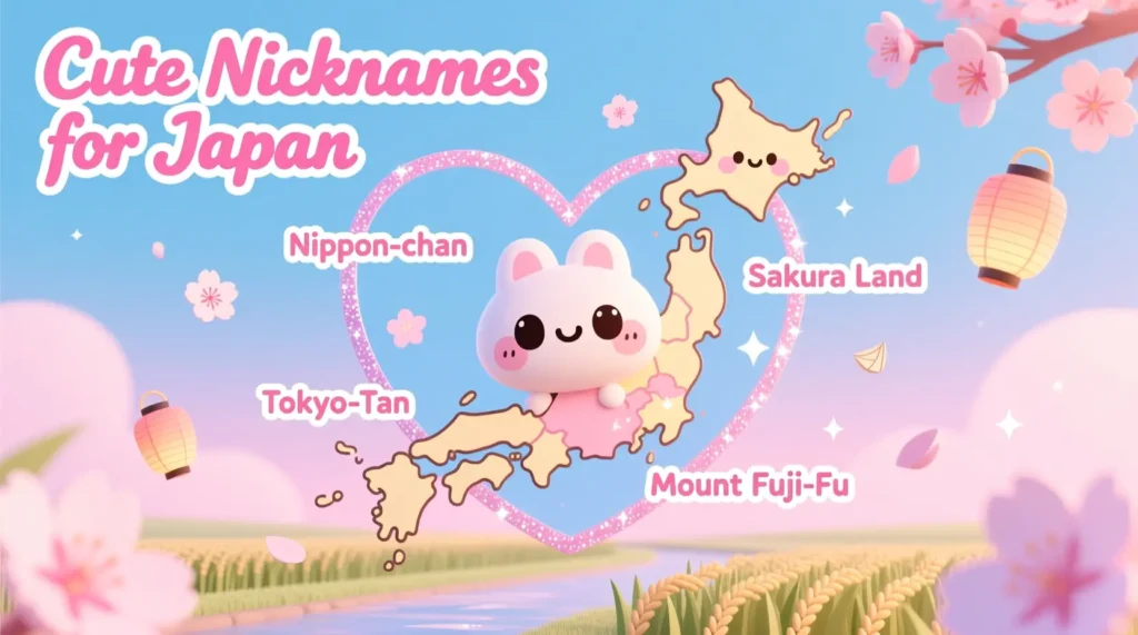 Cute Nicknames for Japan