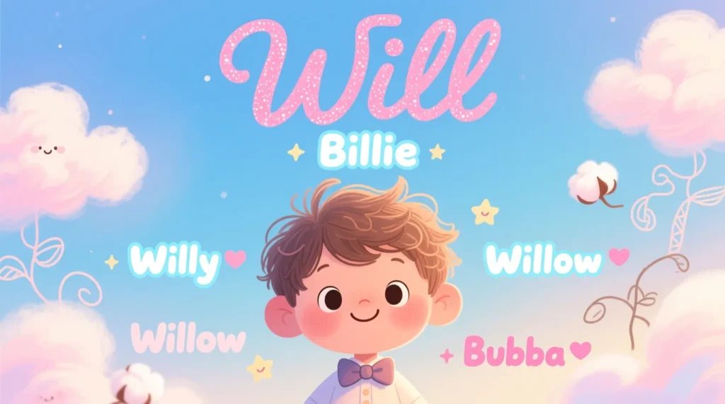 Cute Short Names for William