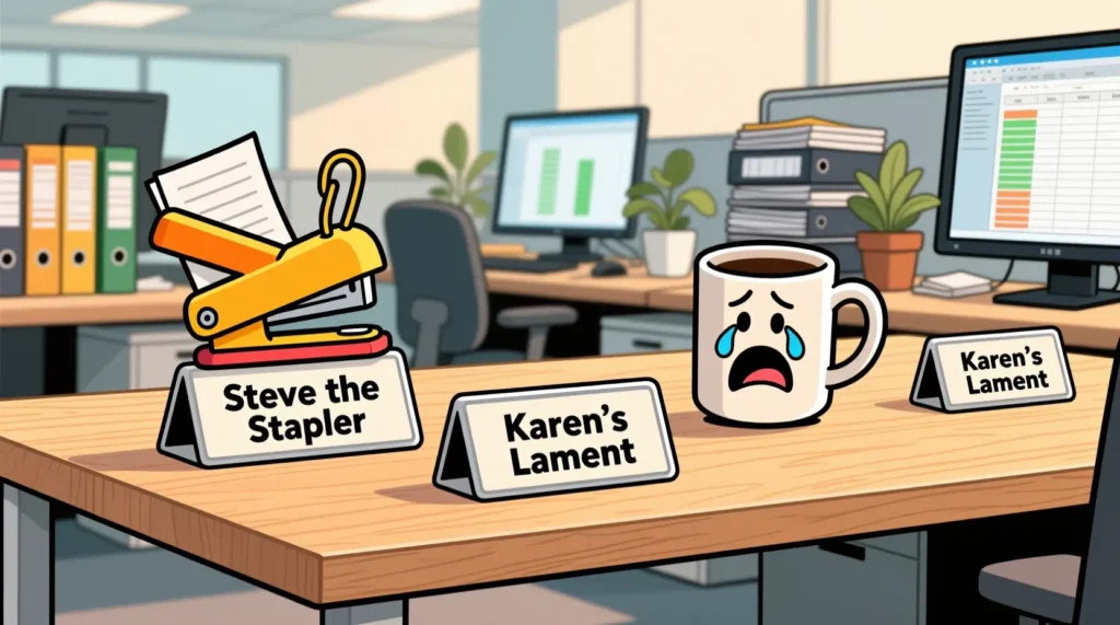 Funny Name Plates for Desks