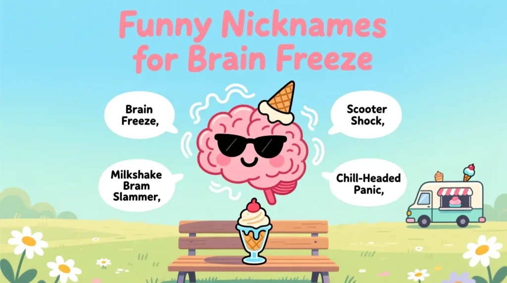Funny Nicknames for Brain Freeze