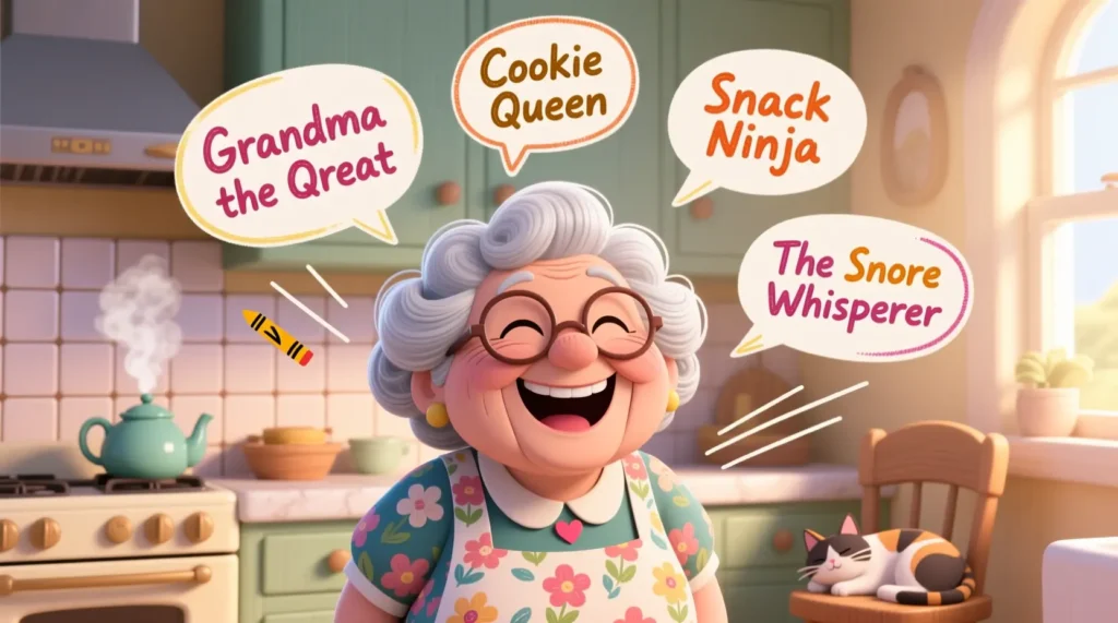 Funny Nicknames for Grandma