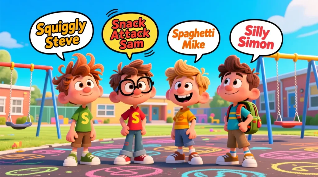 Funny S Nicknames for Boys