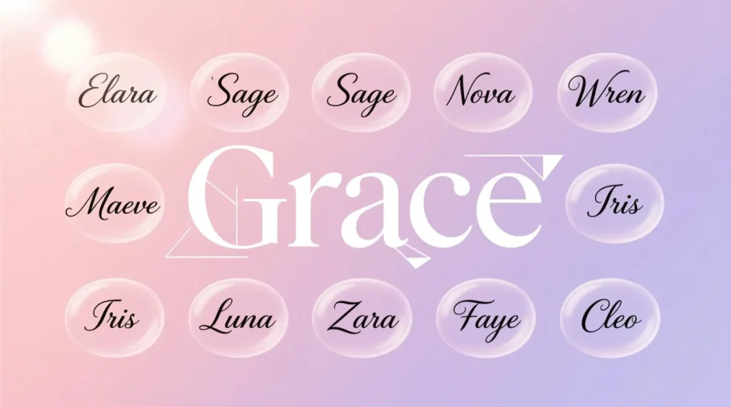 Modern & Trendy Middle Names for Grace