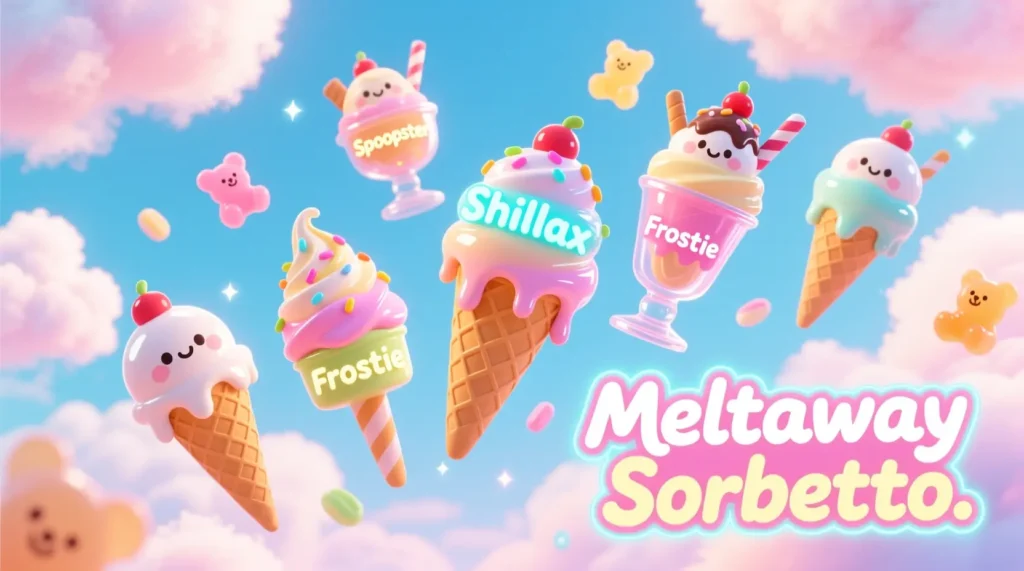 Nicknames Inspired by Ice Cream