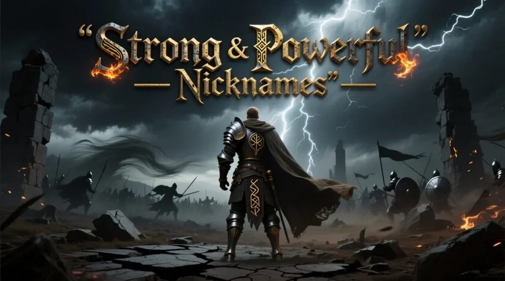 Strong & Powerful Nicknames