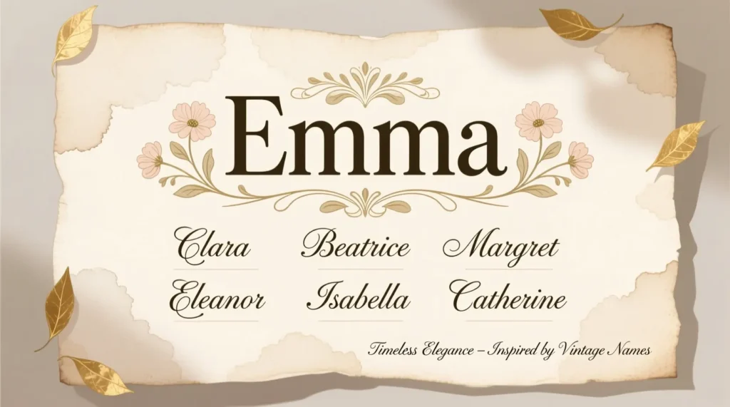  Vintage Middle Names for Emma