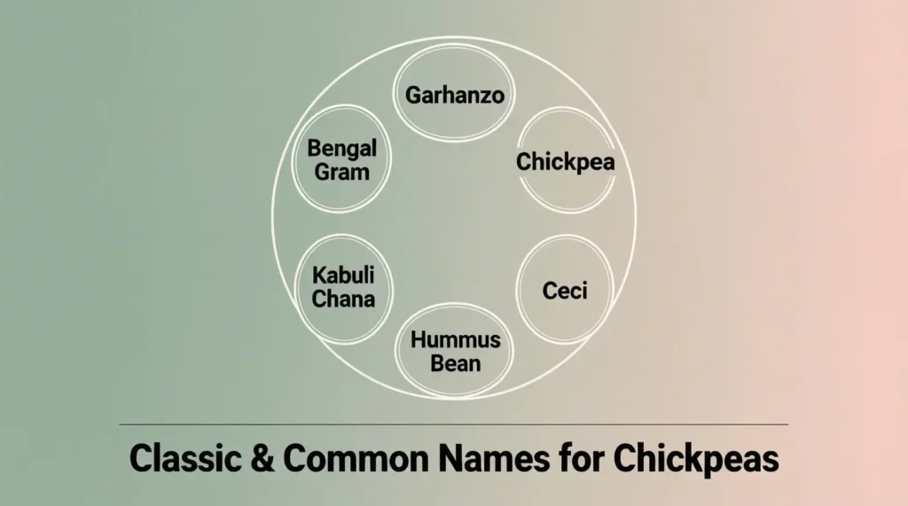 Classic & Common Names for Chickpeas 