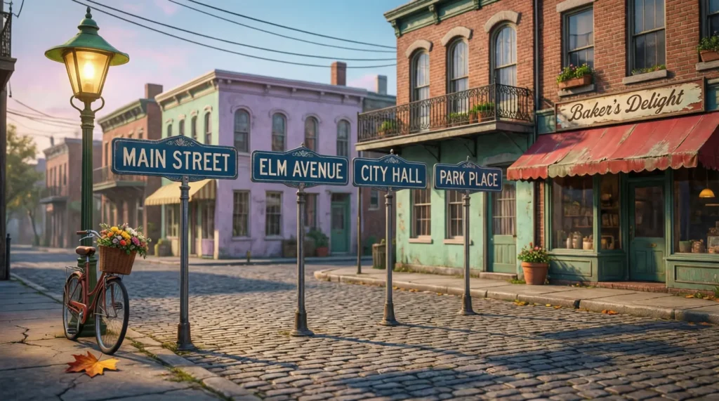 Classic Street Names