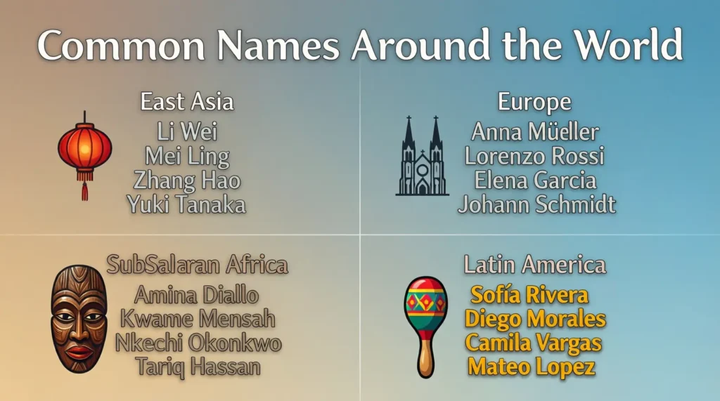 Common Names Around the World