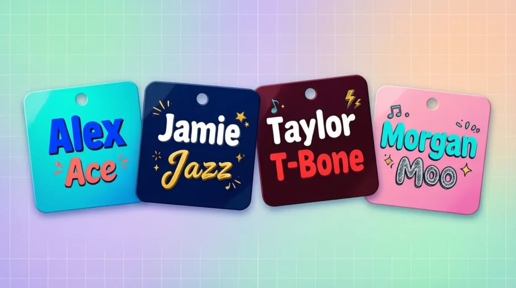 Cool Nicknames for Student Name Tags