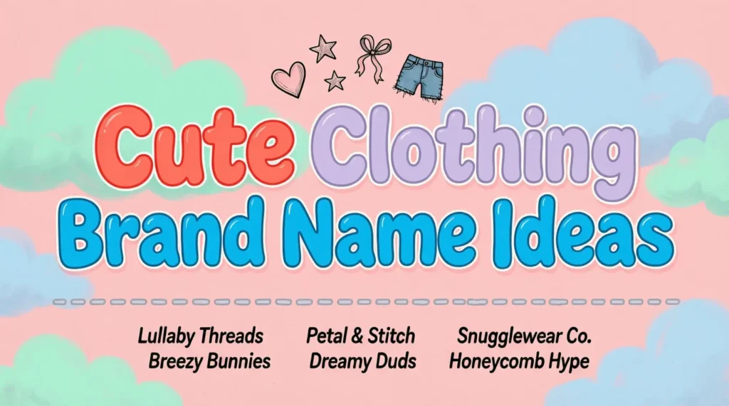 Cute Clothing Brand Name Ideas