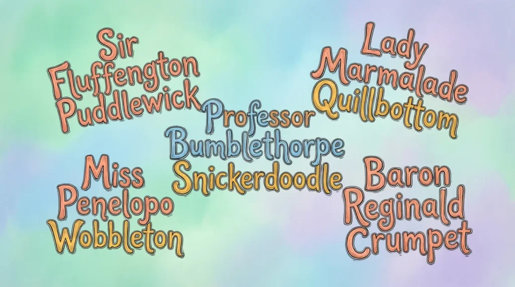 Cute Fake Names for Authors