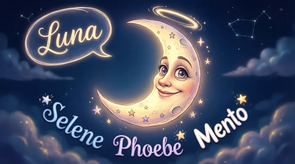 Cute Greek Moon Nicknames