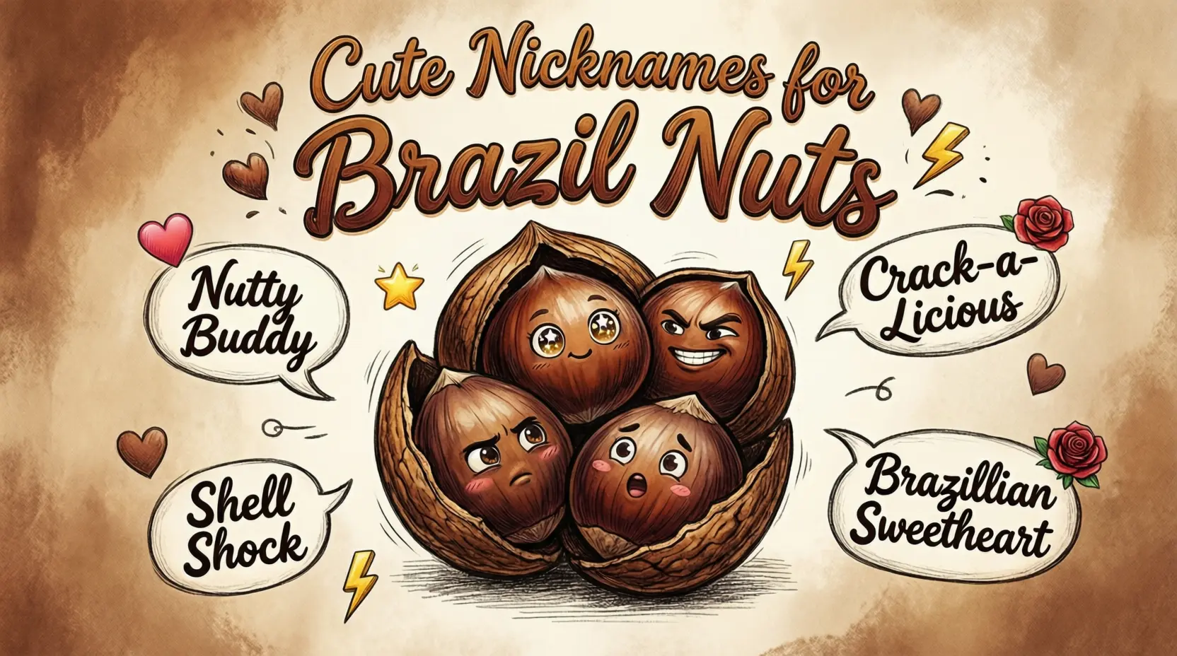 Cute Nicknames for Brazil Nuts