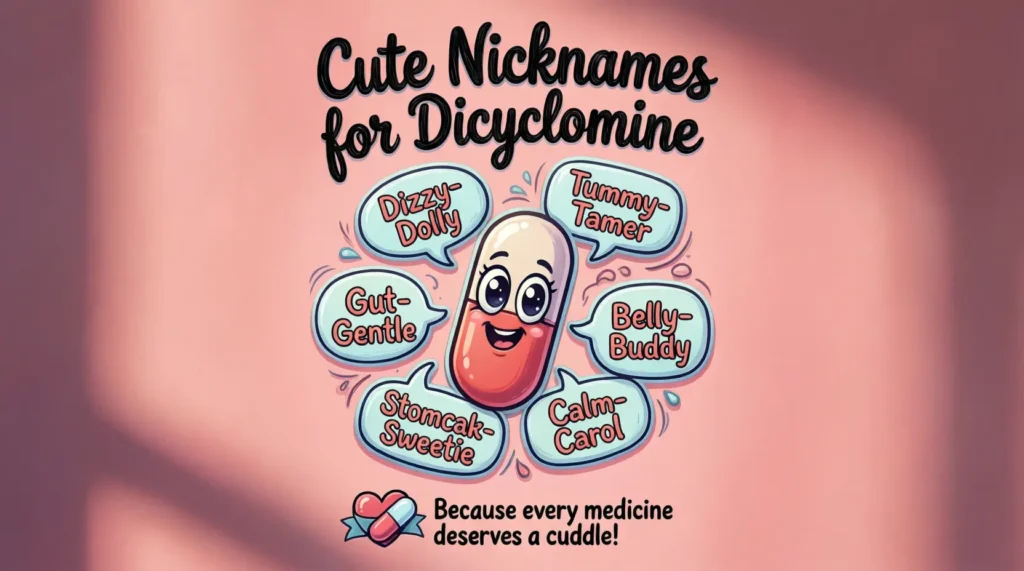Cute Nicknames for Dicyclomine