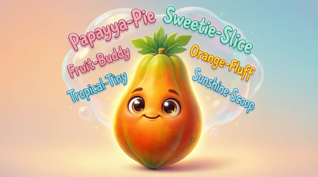 Cute Nicknames for Papaya 