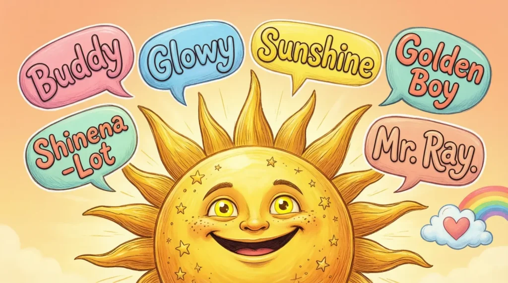 Cute Nicknames for the Sun
