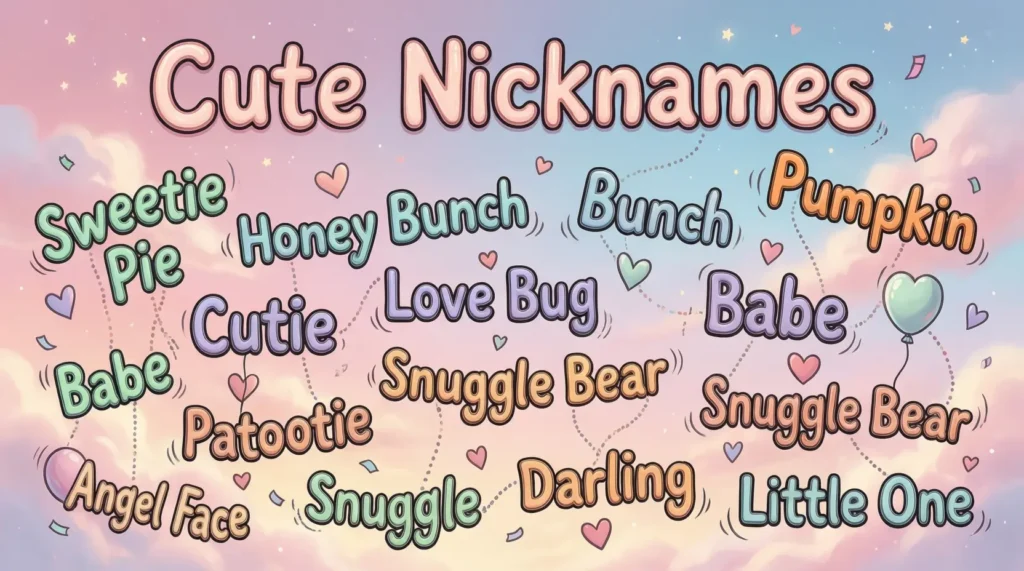 Cute Nicknames 