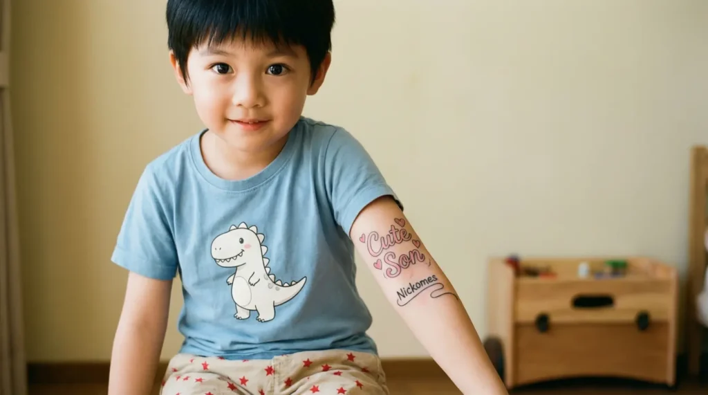 Cute Son Name Tattoo Nicknames