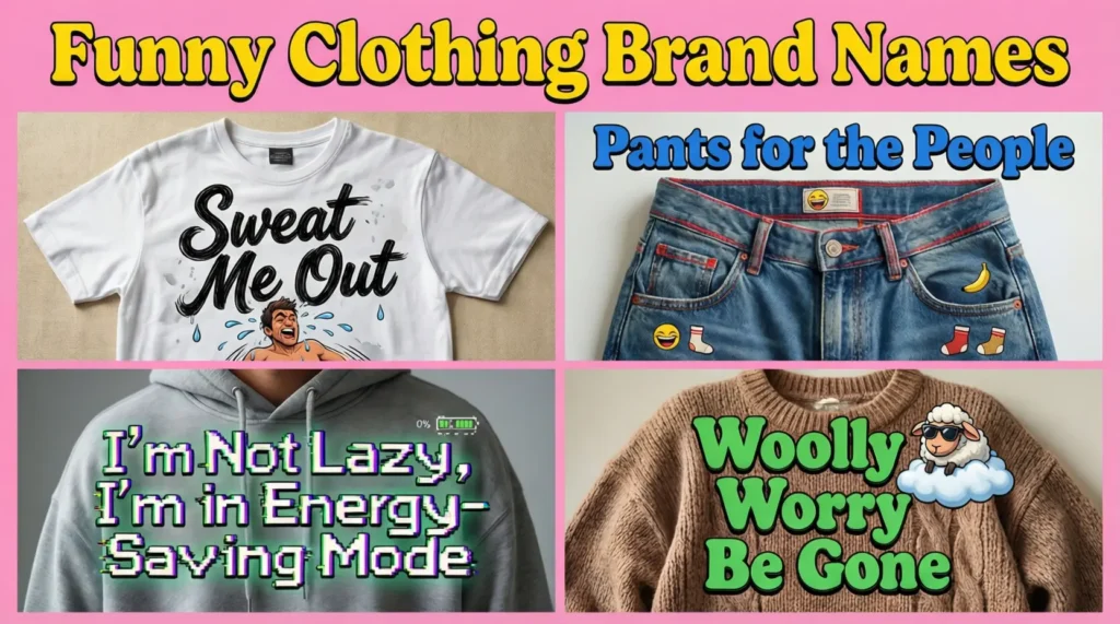 Funny Clothing Brand Names