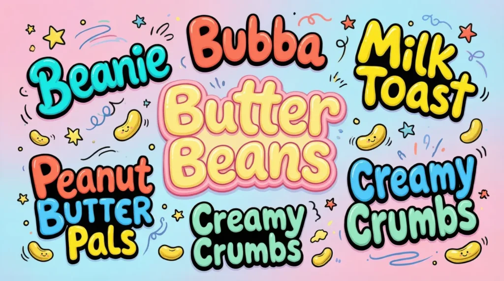 Funny Nicknames for Butter Beans 