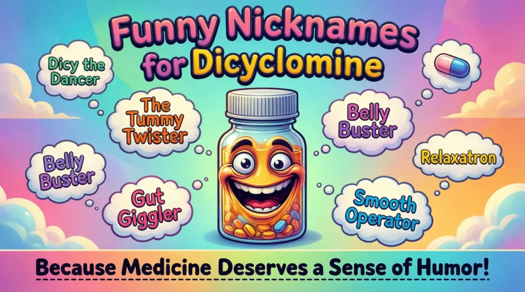Funny Nicknames for Dicyclomine