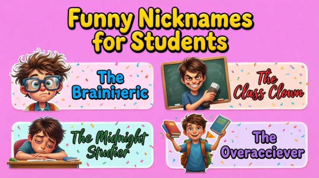 Funny Nicknames for Students