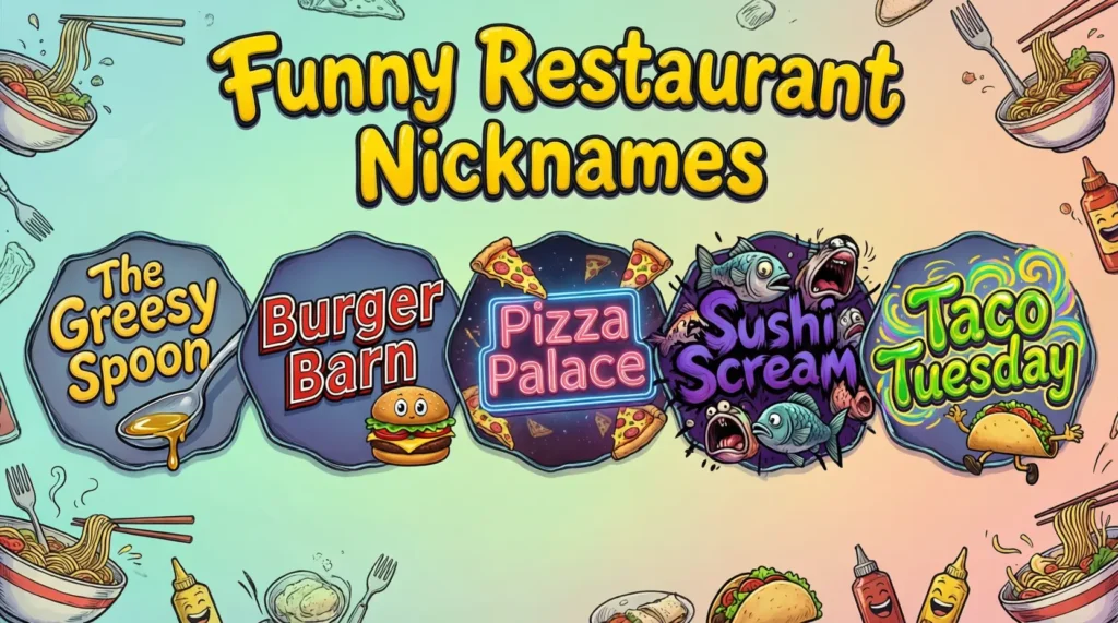 Funny Restaurant Nicknames