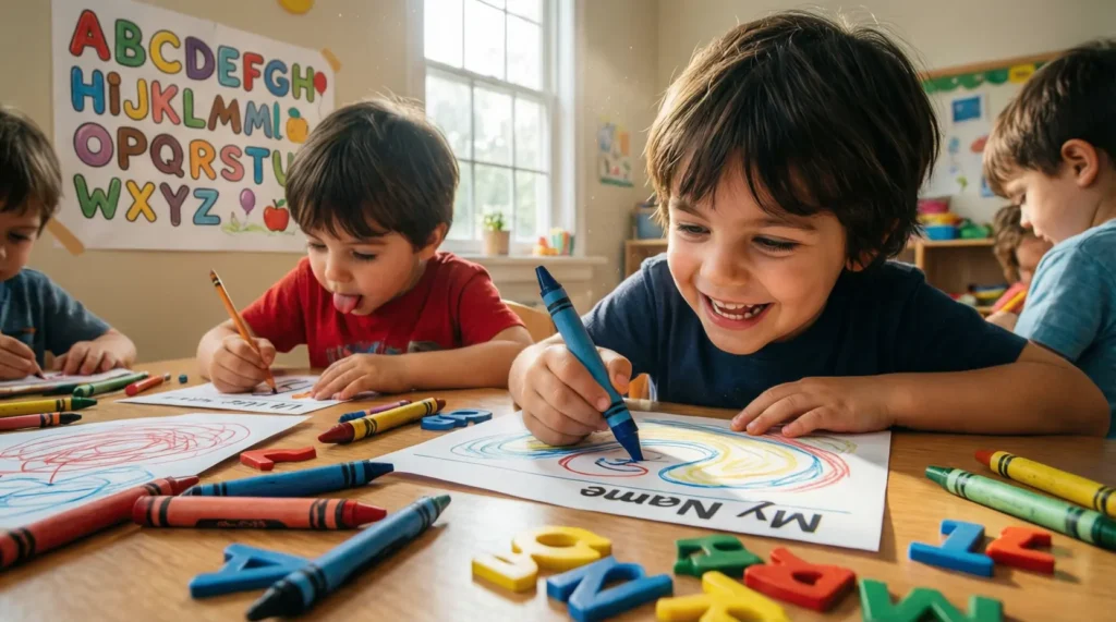 Pre-Writing Name Activities