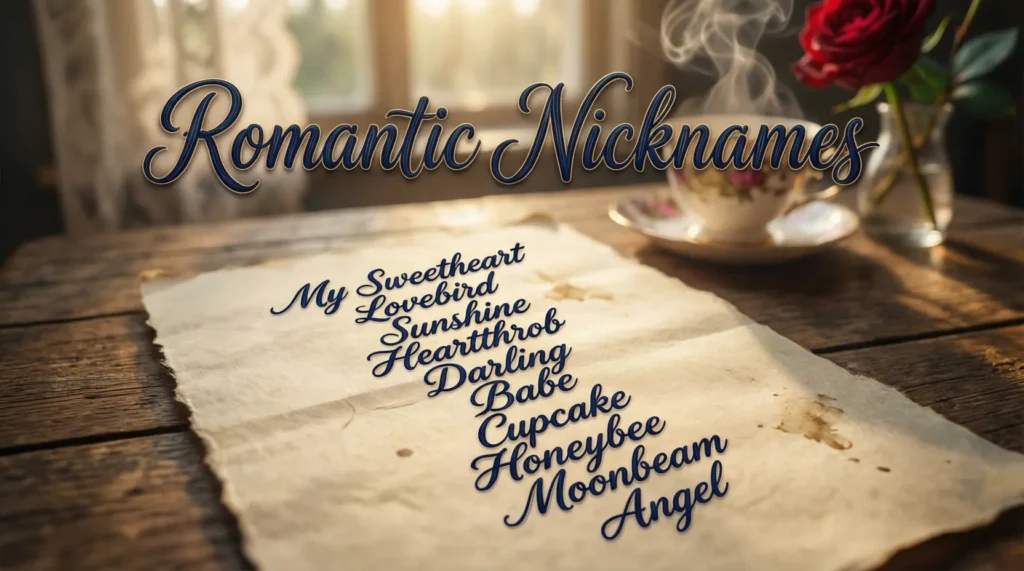 Romantic Nicknames