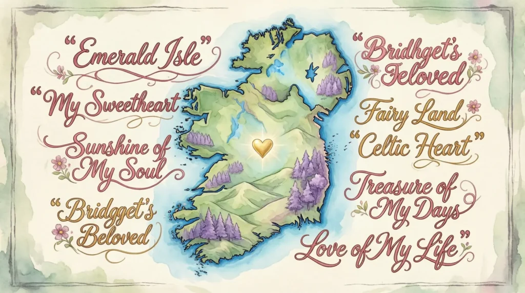 Romantic Nicknames for Ireland