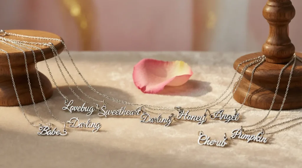 Romantic Nicknames for Name Necklaces