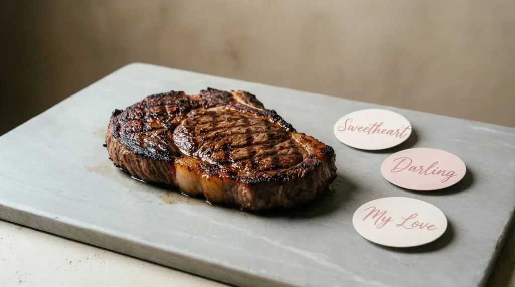 Romantic Nicknames for Skirt Steak 