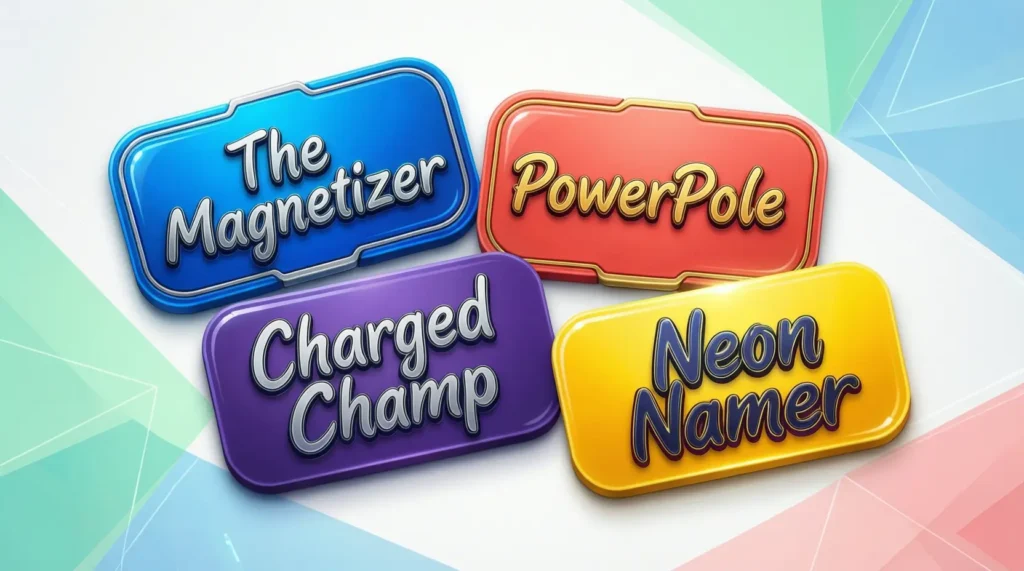Strong Nicknames for Magnets for Name Tags