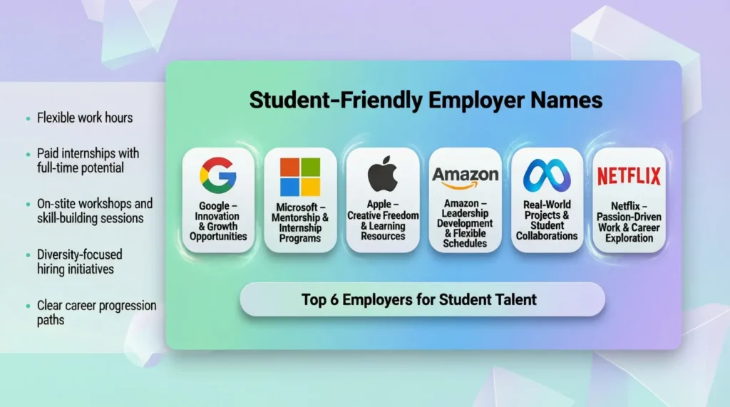 Student-Friendly Employer Names