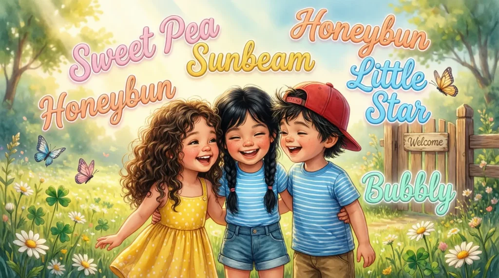 Sweet Nicknames for Kids