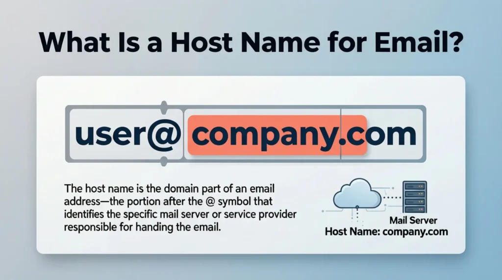 What Is a Host Name for Email
