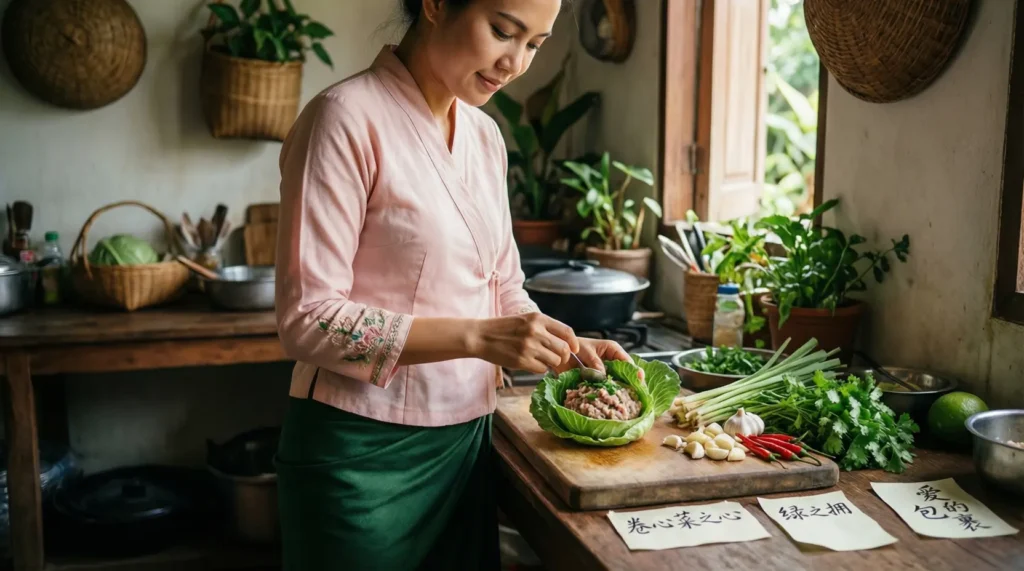 Romantic Nicknames for Thai Stuffed Cabbage