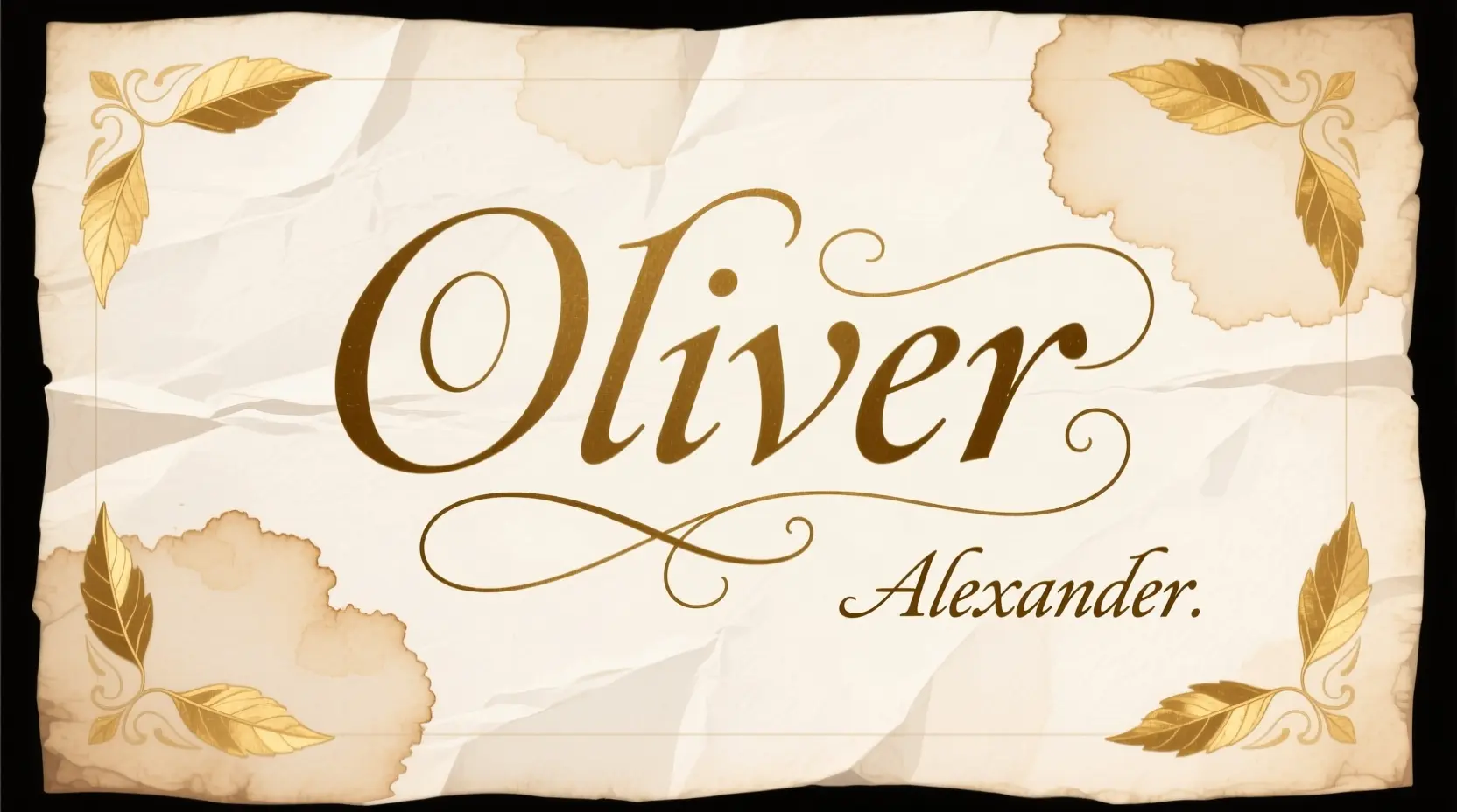 Middle Name for Oliver
