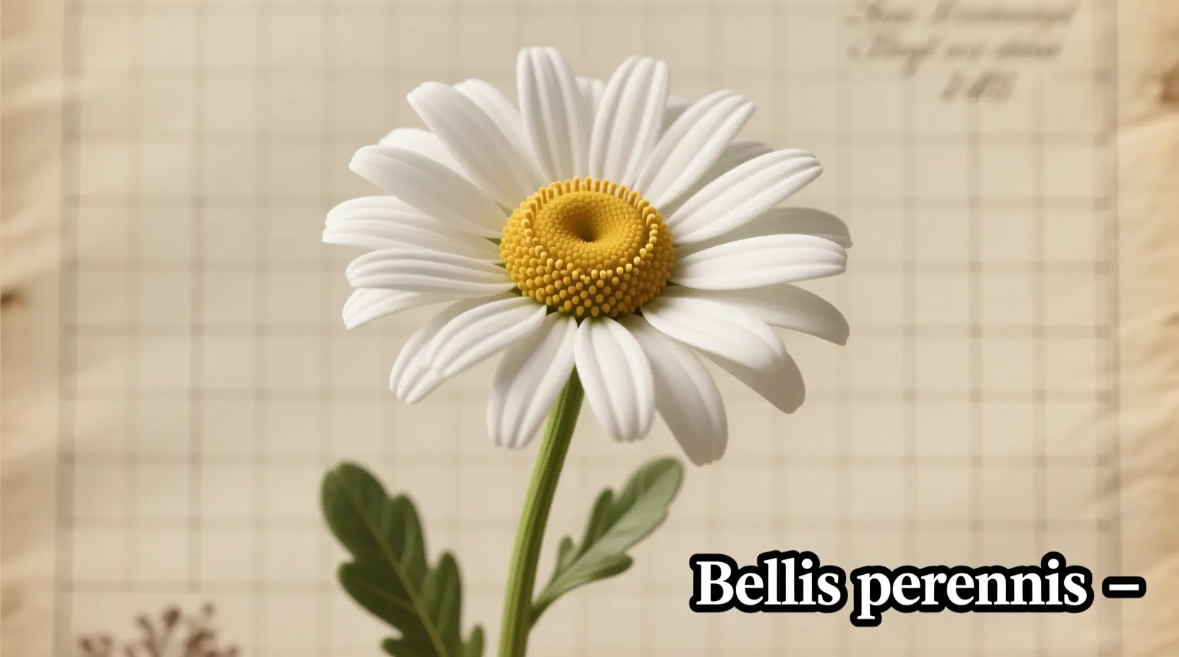 Scientific Name for Daisy