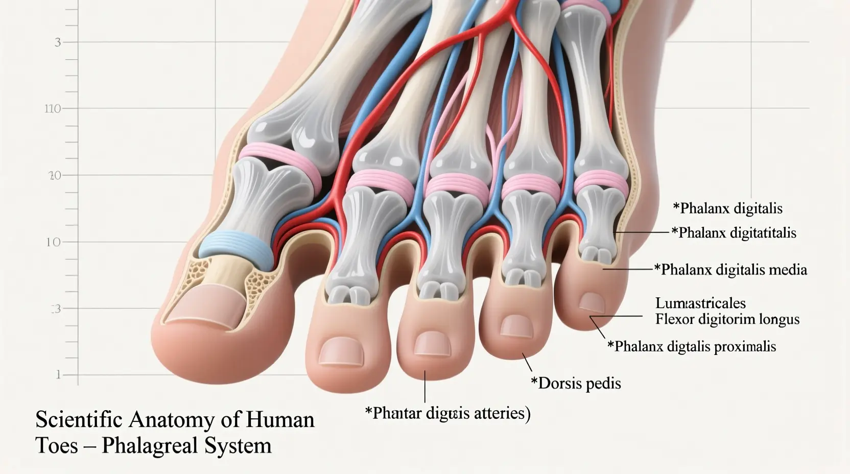 Scientific Name for Toes