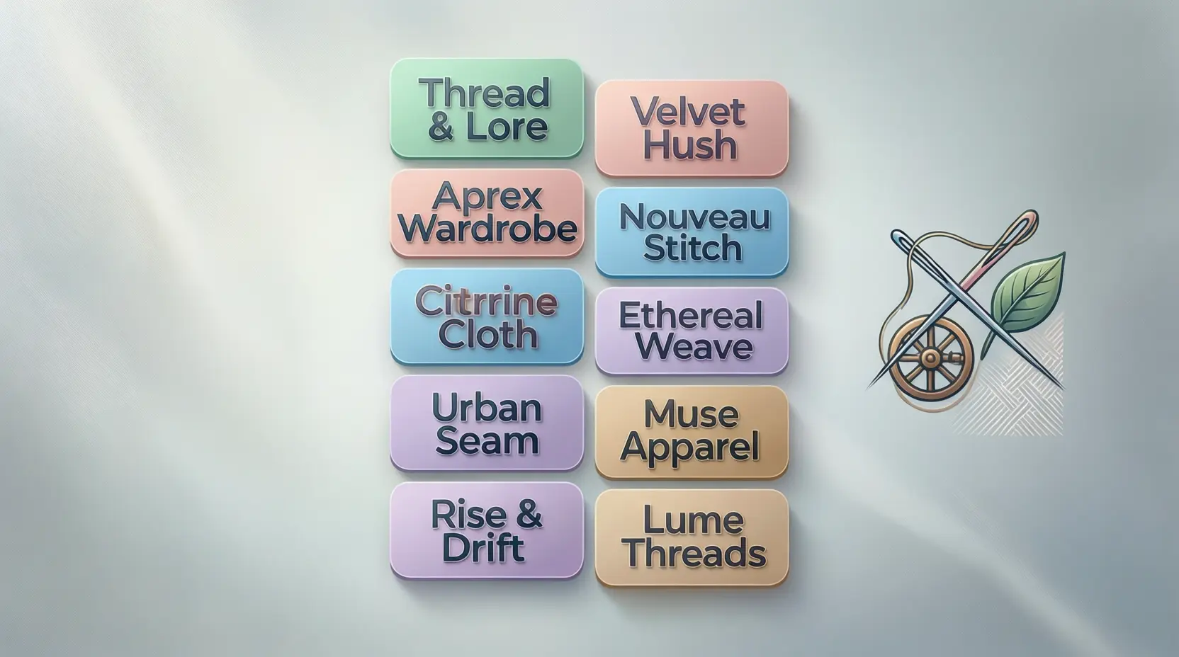 Business Name Ideas for Clothes