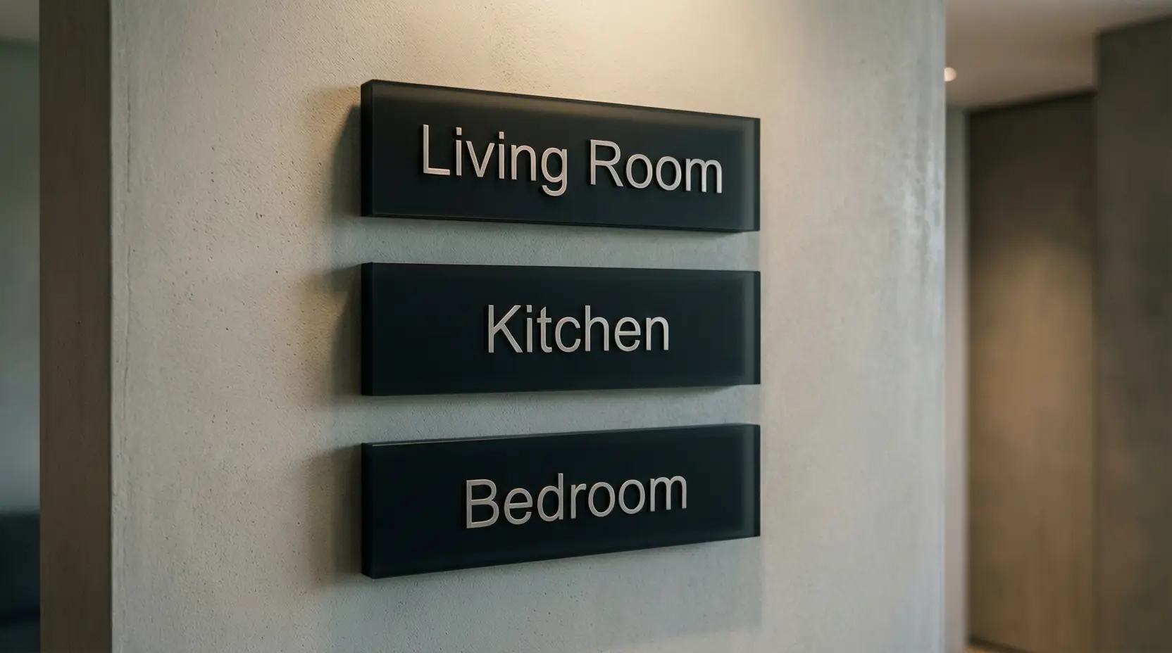 Customized Name Plates for Home