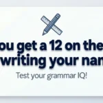 Do You Get a 12 on the ACT for Writing Your Name?