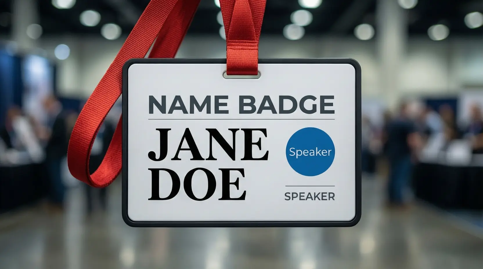 Name Badges for Conferences