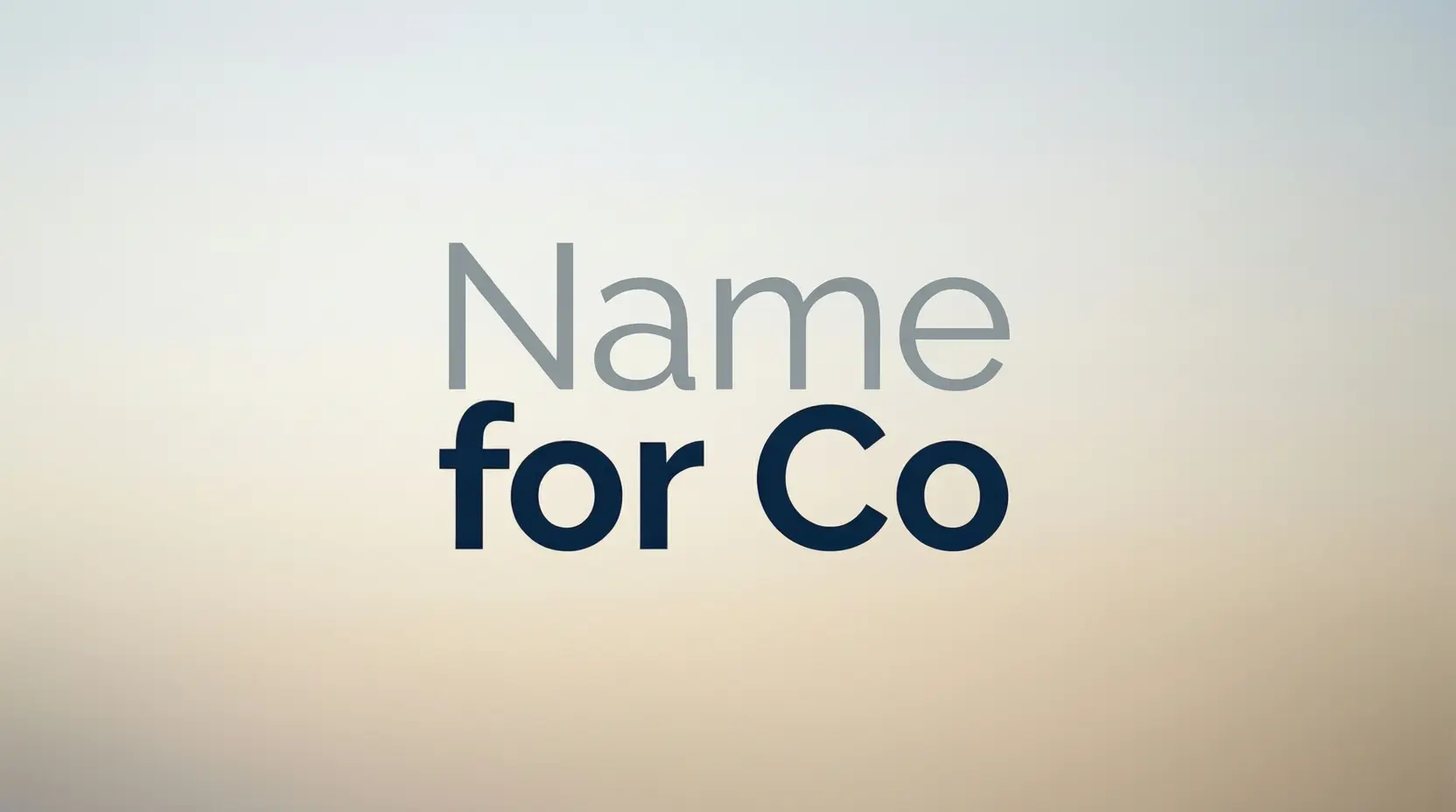 Name for Co